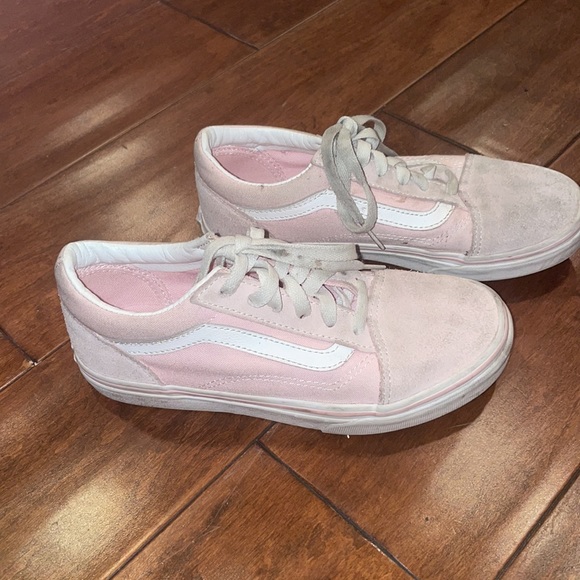 Pink Suede Vans Size 3 - Picture 4 of 7